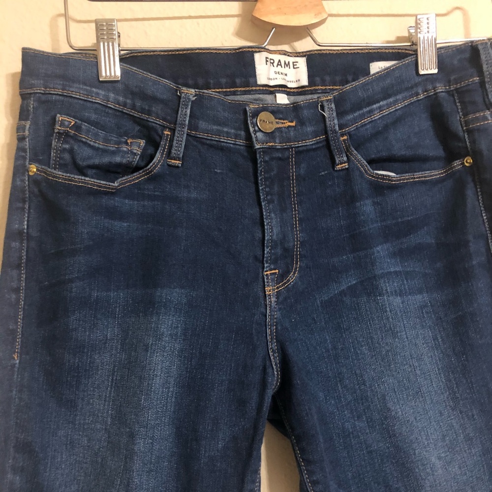 FRAME Skinny‎ de Jeanne Crop Jeans - Picture 4 of 15